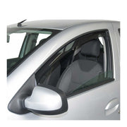 Windabweiser Regenabweiser für Dacia Sandero Stepway 2008-2012 Dunkel 2x