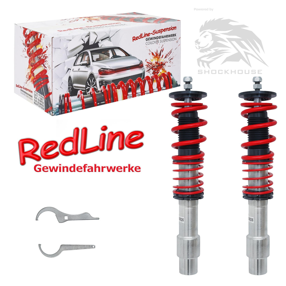 JOM Redline Gewindefahrwerk für BMW 5er E61 Touring 04-10 (nur VA)