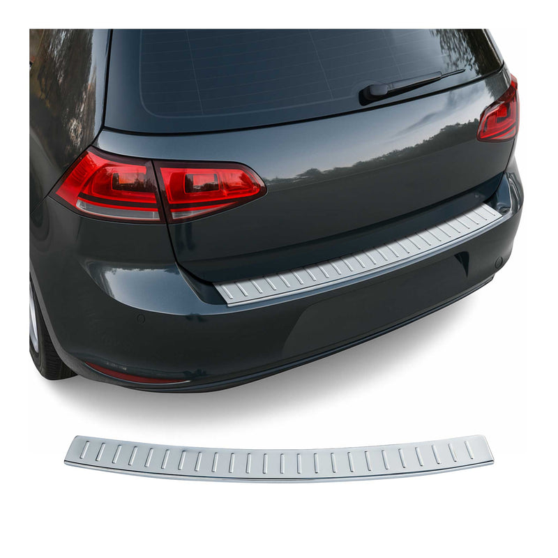 Ladekantenschutz Stoßstange für VW Golf VII Sportsvan 2013-2019 Edelstahl Chrom