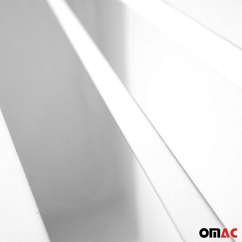 B-Säule C-Säule Türsäulen Verkleidung für BMW 5er E61 2003-2010 Chrom Silber 6x