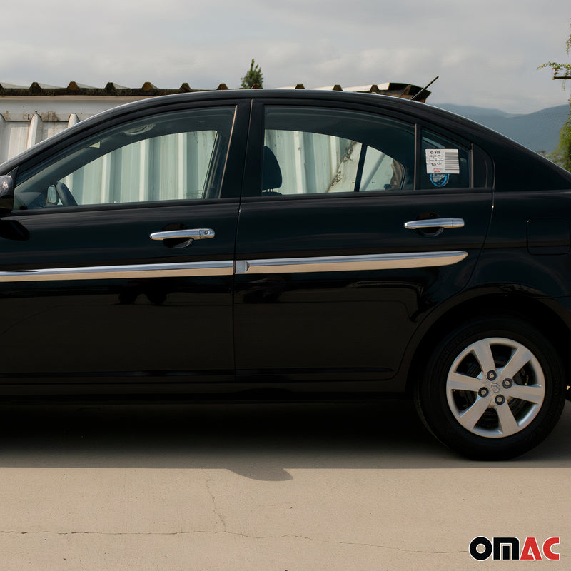 Türgriff Blende Türgriffkappen für Hyundai Accent Limo 2005-11 4Tür Edelstahl 4x