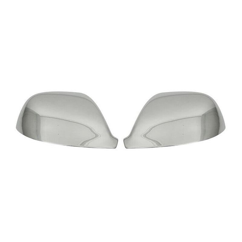 Spiegelkappen Spiegelabdeckung für VW Amarok 2010-2024 Chrom ABS Silber 2tlg