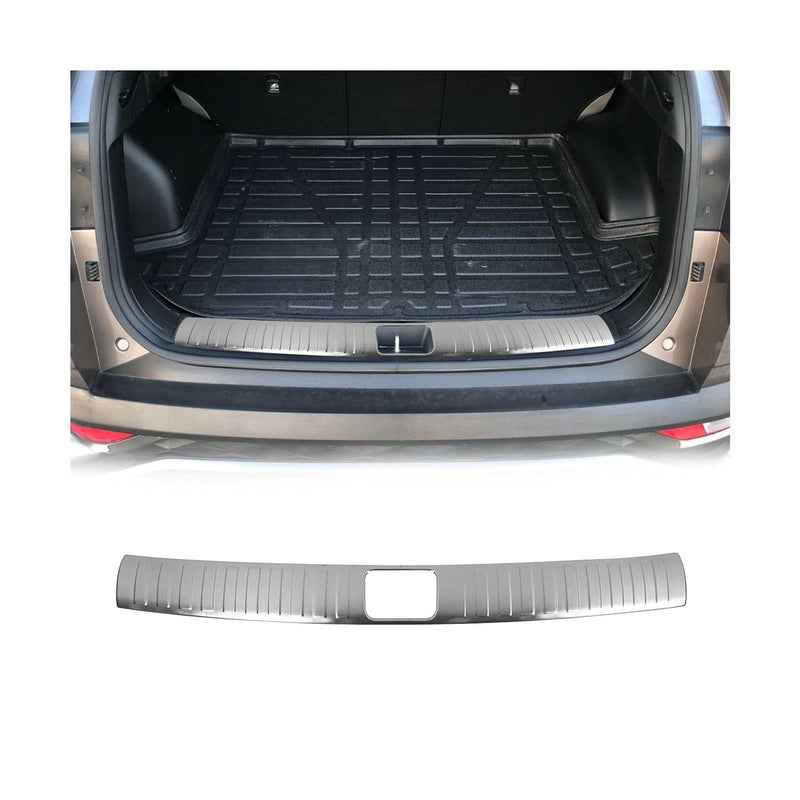 Innen Ladekantenschutz Stoßstange für Hyundai Tucson 2015-2020 Gebürstet Chrom