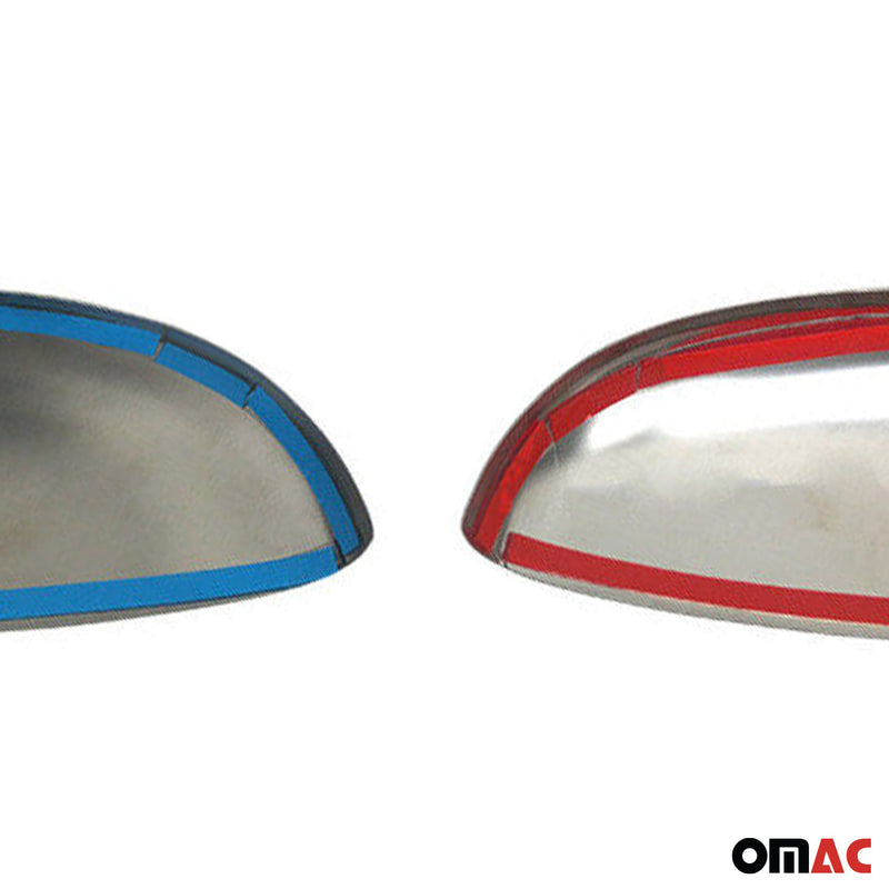 Spiegelabdeckung Spiegelkappen für Ford Focus 2 Kombi 2004-2011 Edelstahl Chrom