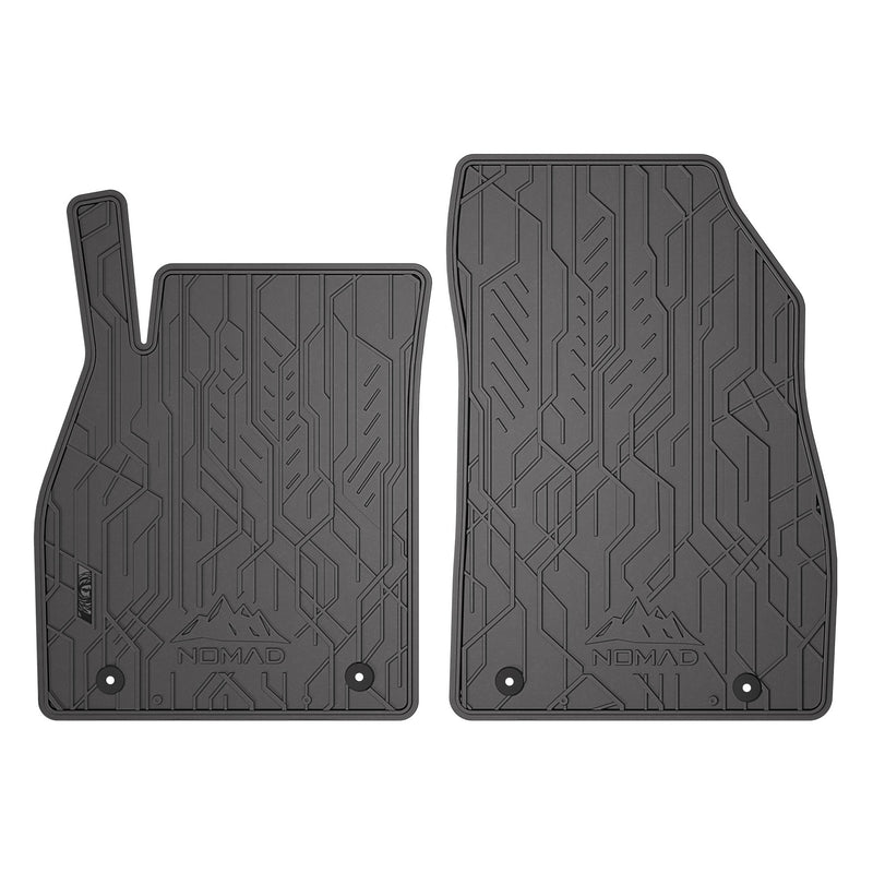 Fußmatten Gummimatten Automatten für Chevrolet Malibu IV 2011-2019 Schwarz 2tlg