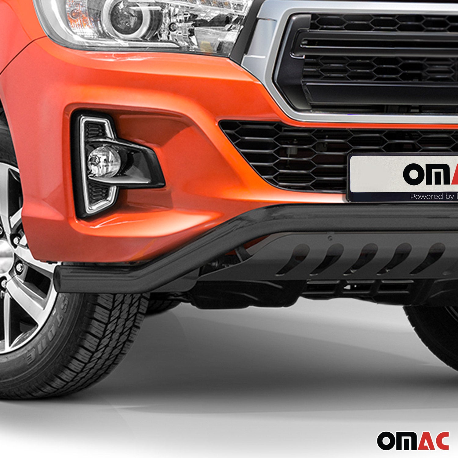 Frontbügel Frontschutzbügel für Toyota Hilux 2018-2022 Low mit ABE Stahl Schwarz