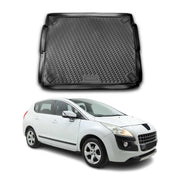 Kofferraummatte Kofferraumwanne für Peugeot 3008 2009-2016 Obere Gummi TPE