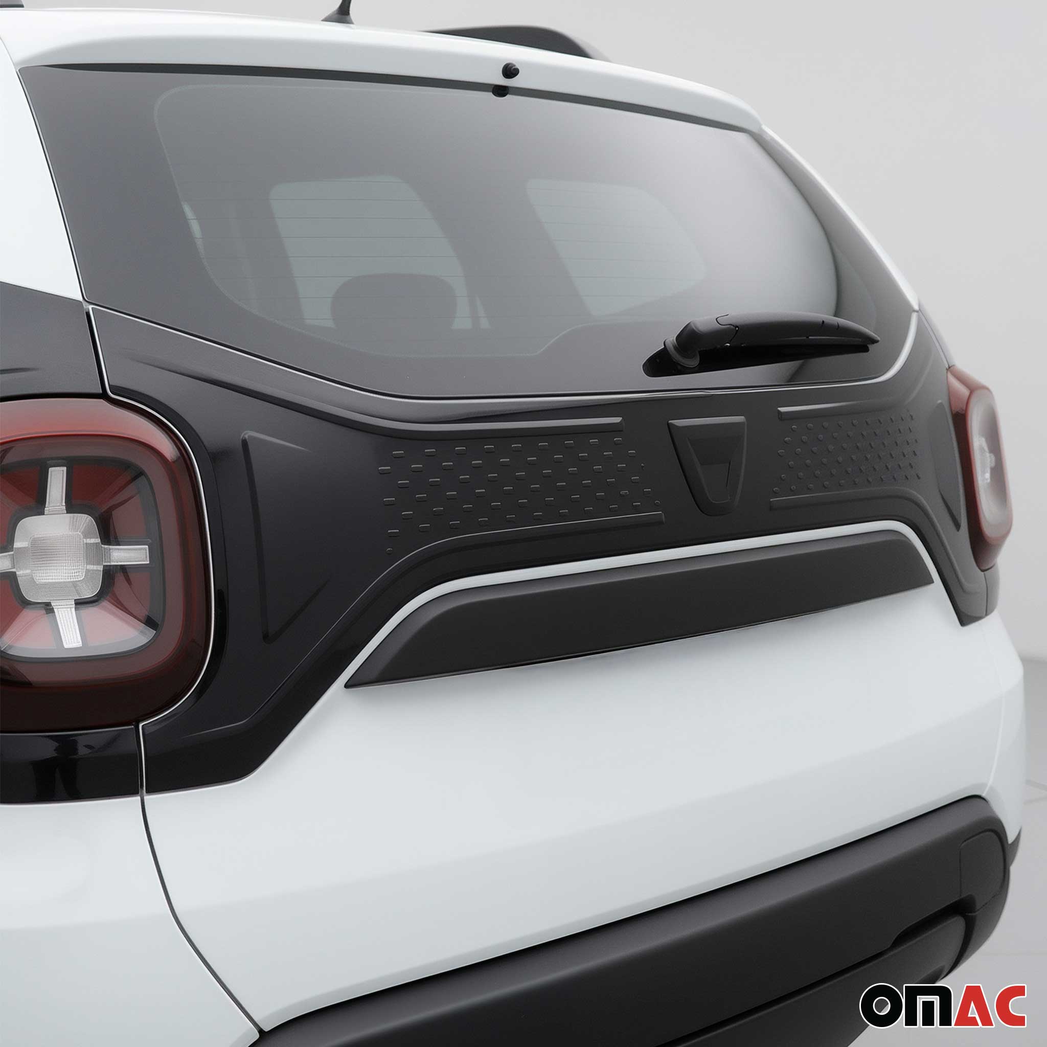 Heckklappenschutz Heckklappenabdeckung für Dacia Duster 2018-2023 ABS 3tlg
