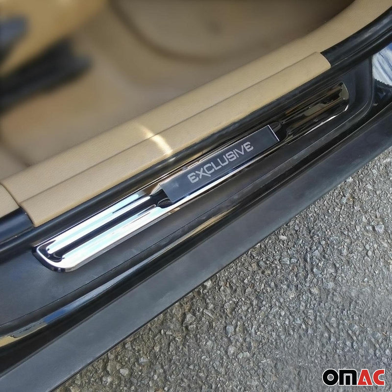 Einstiegsleisten Türschweller Exclusive für BMW 5er 1995-2025 Edelstahl 2x