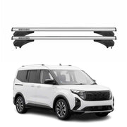 Menabo Dachträger Grundtäger für Ford Tourneo Courier 2023-2026 Alu Silber 2 tlg