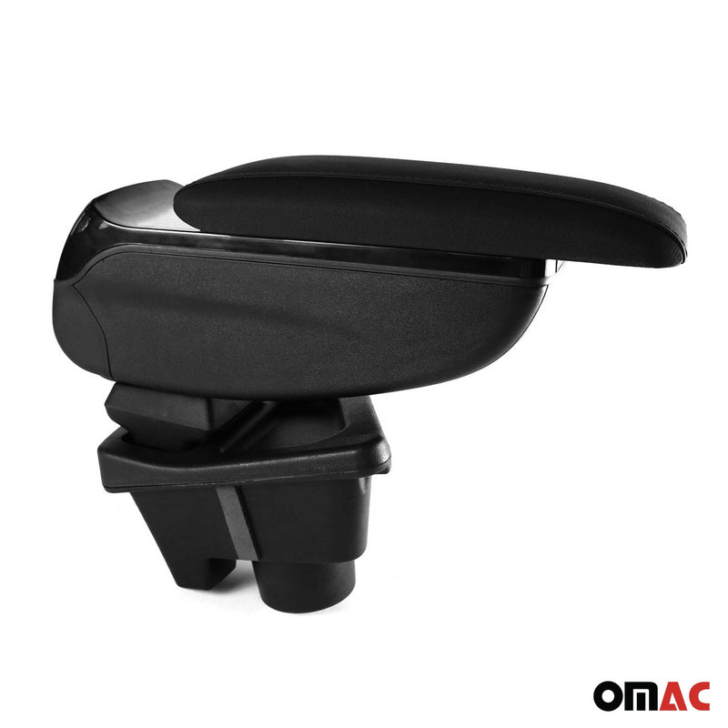 Armlehne Mittelarmlehne für Renault Megane 2016-2025 PU-Leder ABS Schwarz