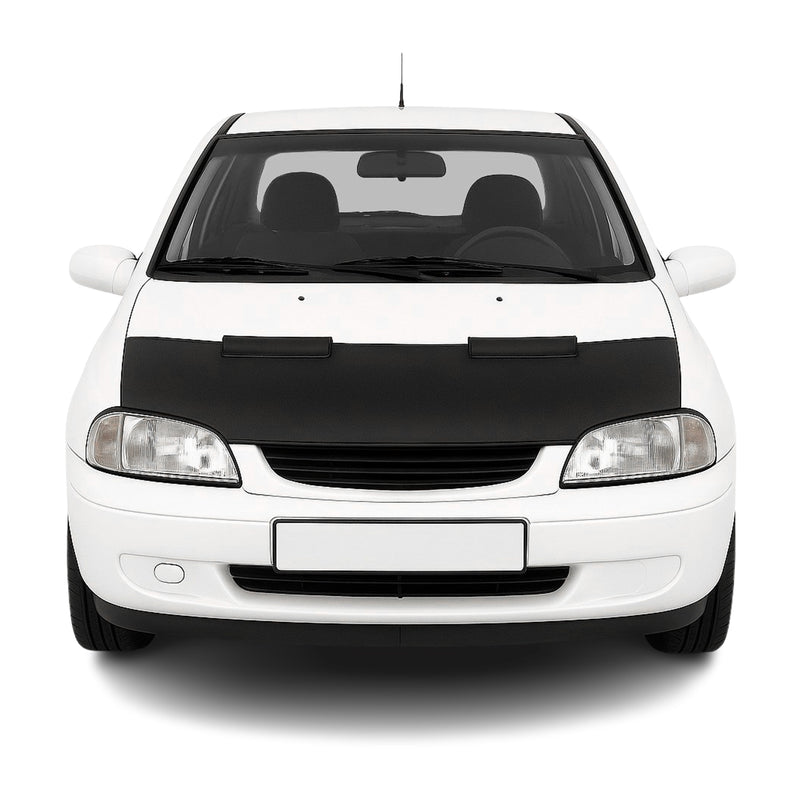 Haubenbra Steinschlagschutz Bonnet Bra für Opel Tigra 1994-2000 Schwarz Halb