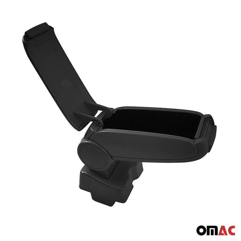 Mittelarmlehne Armlehne für Skoda Octavia 2004-2013 PU-Leder ABS Schwarz