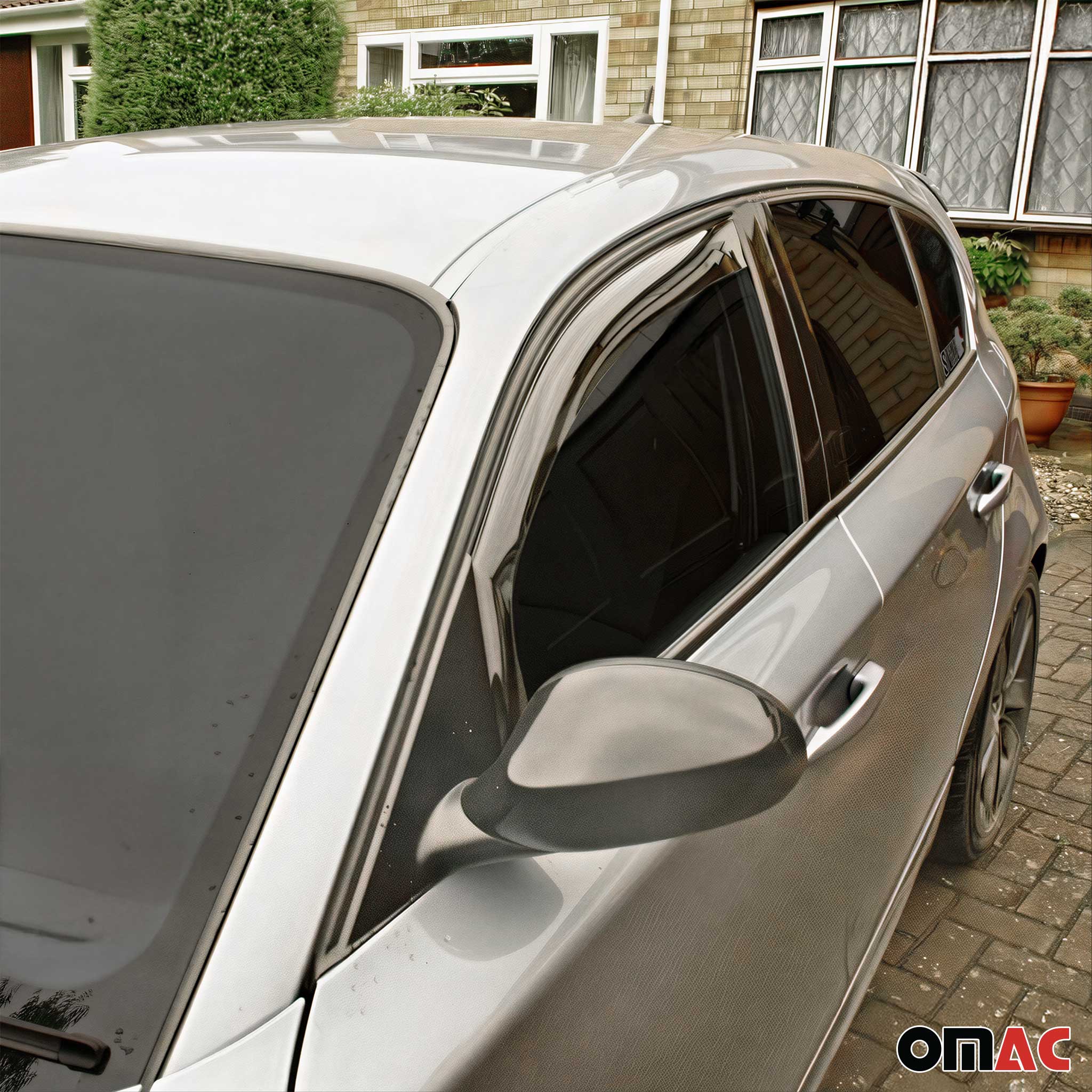 Windabweiser Regenabweiser für BMW 1er F20 2011-2019 Dunkel Acryl 2tlg