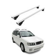 Dachträger Grundträger für Kia Joice Kombi 1999-2003 Stahl Silber 2tlg