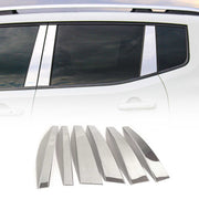 B-Säule Türsäulen Verkleidung für Range Rover 2002-2012 Edelstahl Chrom 6tlg