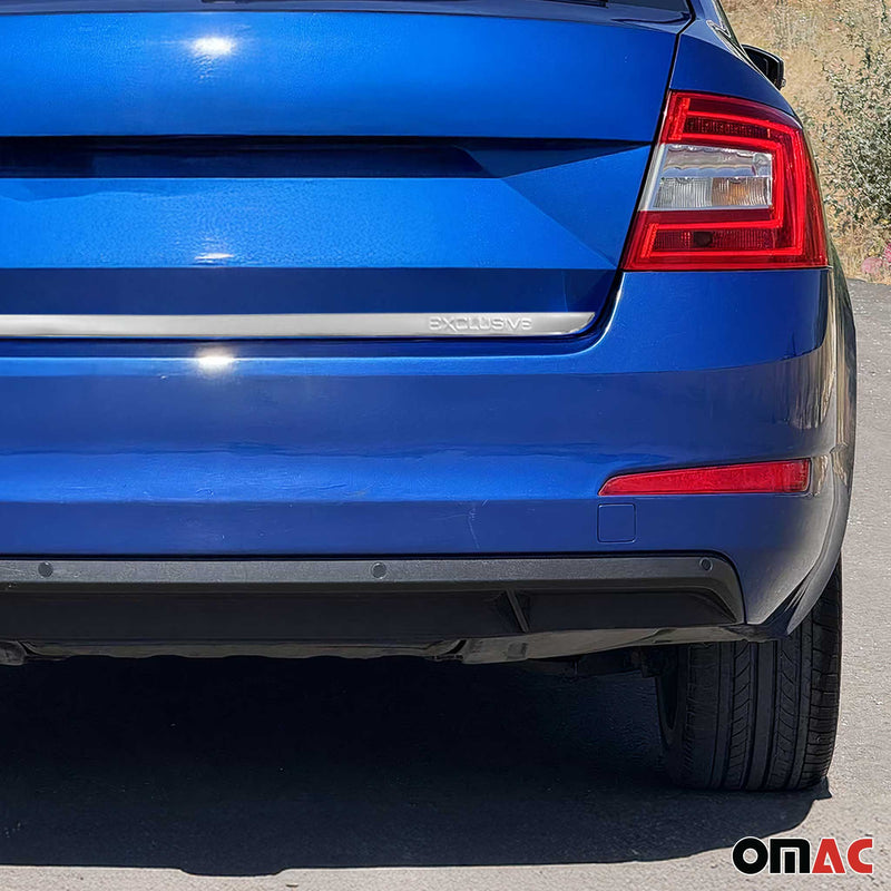 Kofferraumleiste Heckklappe Leiste für Skoda Octavia 2013-2019 Edelstahl Chrom