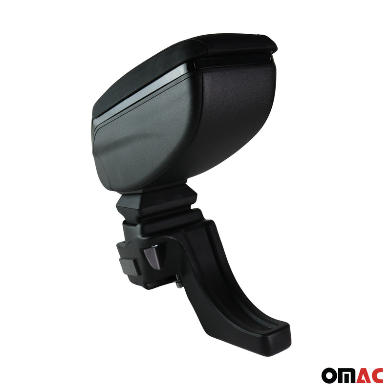 Armlehne Mittelarmlehne für Ford Transit Courier 2014-2024 PU-Leder ABS Schwarz