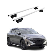 Dachträger Grundtäger für Nissan Qashqai 2021-2026 75kg Metall Silber 2 tlg