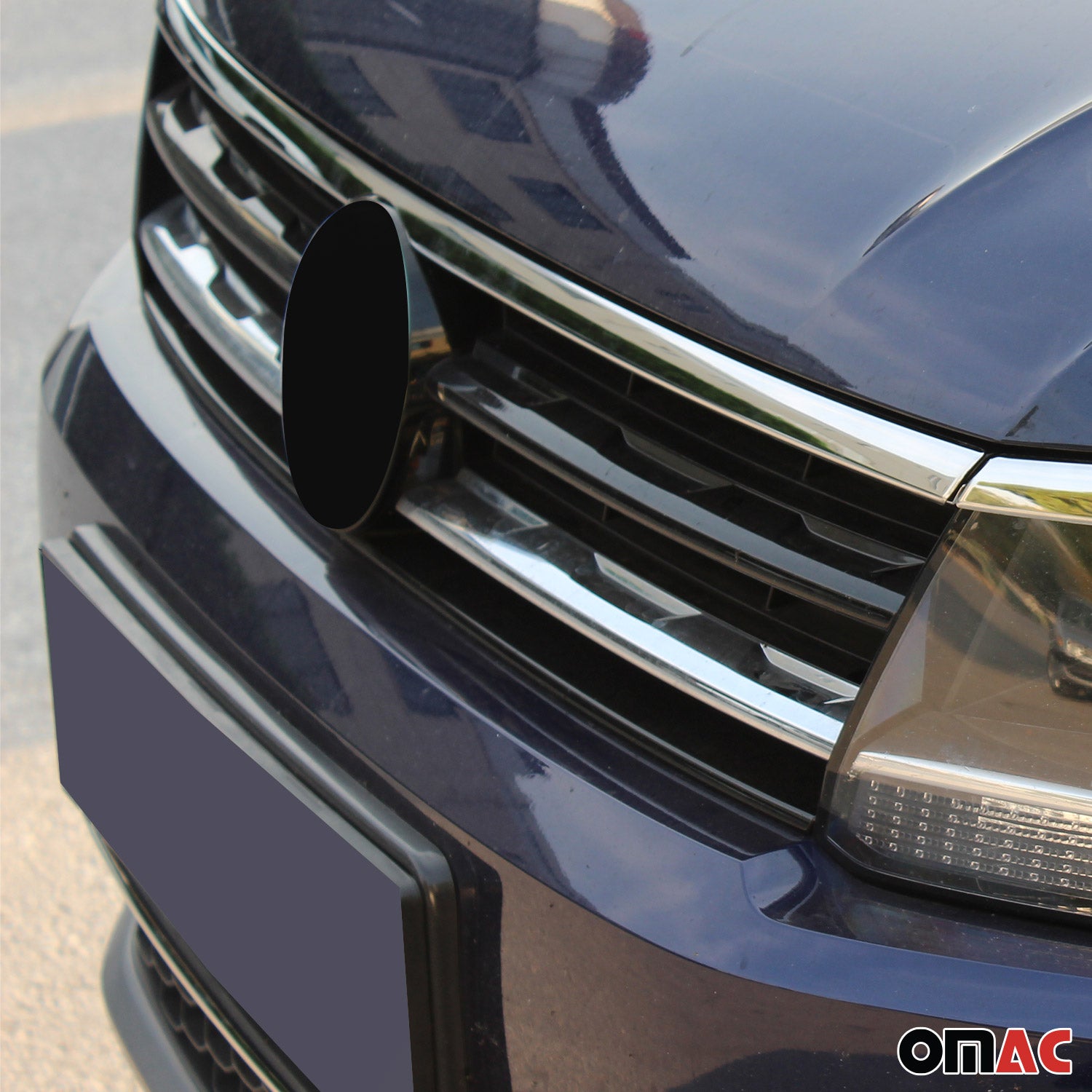Kühlergrill Leisten Grillleisten für VW Tiguan 2016-2020 Edelstahl Chrom 2tlg