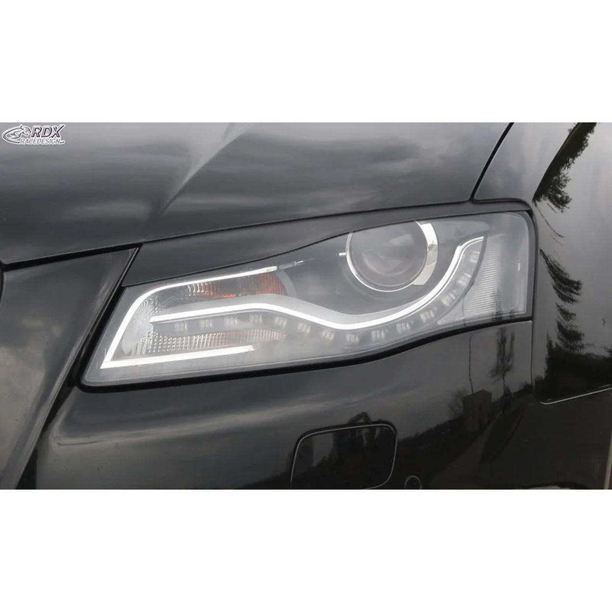 RDX Scheinwerferblenden für Audi A4 B8 2008-2012 ABS TÜV