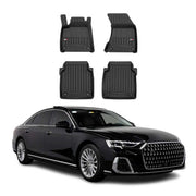 Fußmatten Gummimatten für Audi A8L D5 2018-2026 OMAC Premium 3D Schwarz TPE 4x