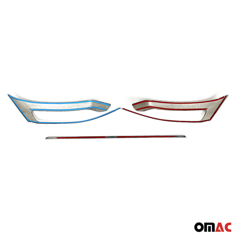 Stoßstangen Diffusor Auspuffrahmen für VW Passat B8,5 Stufenheck 2019-2025 Chrom