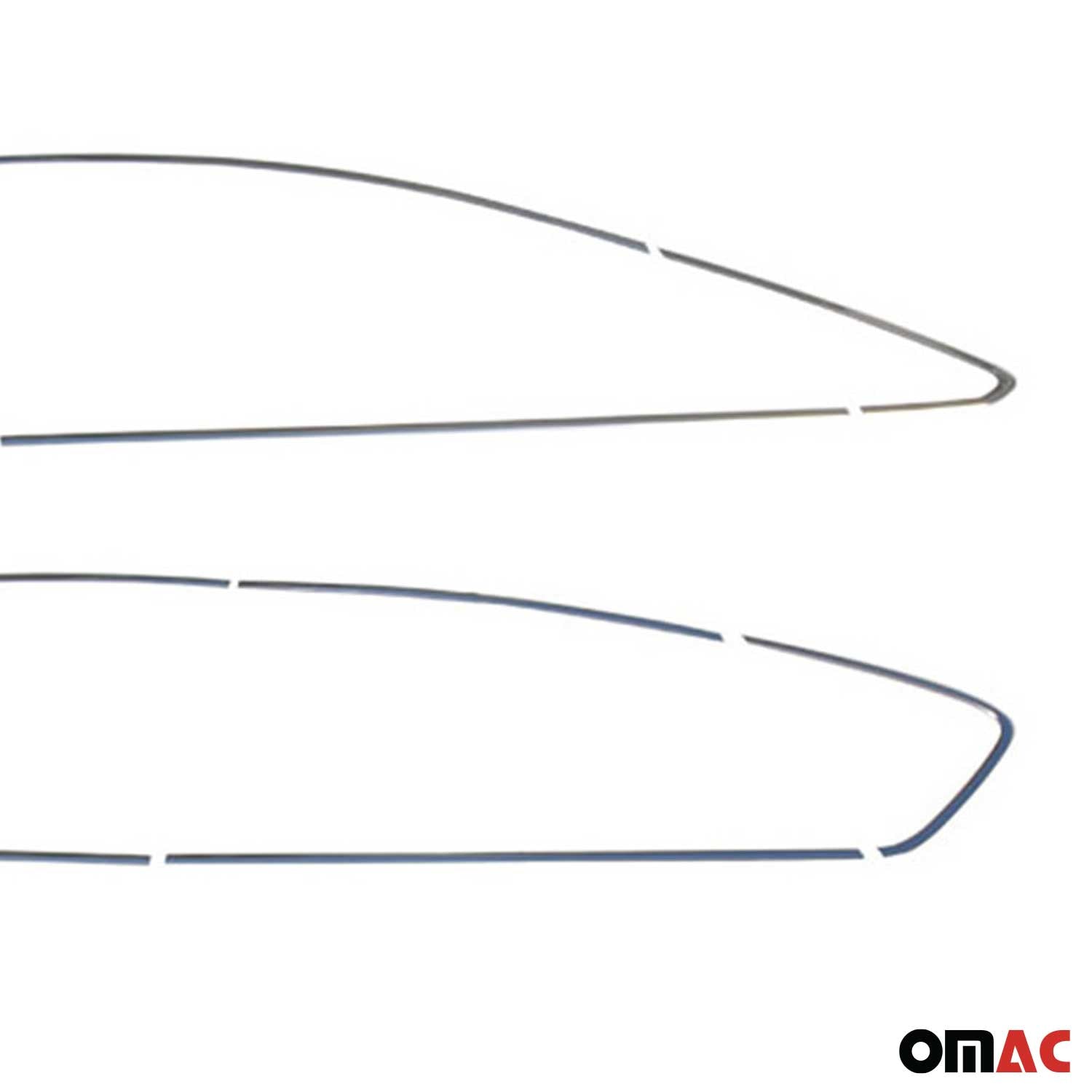 Fensterleisten Zierleisten für Opel Astra J 2010-2015 Schrägheck Edelstahl 12tlg