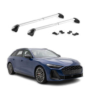 Dachträger Grundtäger für Audi A5 B10 Avant 2025-2026 100kg Alu Silber 2 tlg ABE