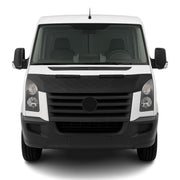Schwarz Halb Haubenbra Steinschlagschutz Bonnet Bra für VW Crafter 2006-2017