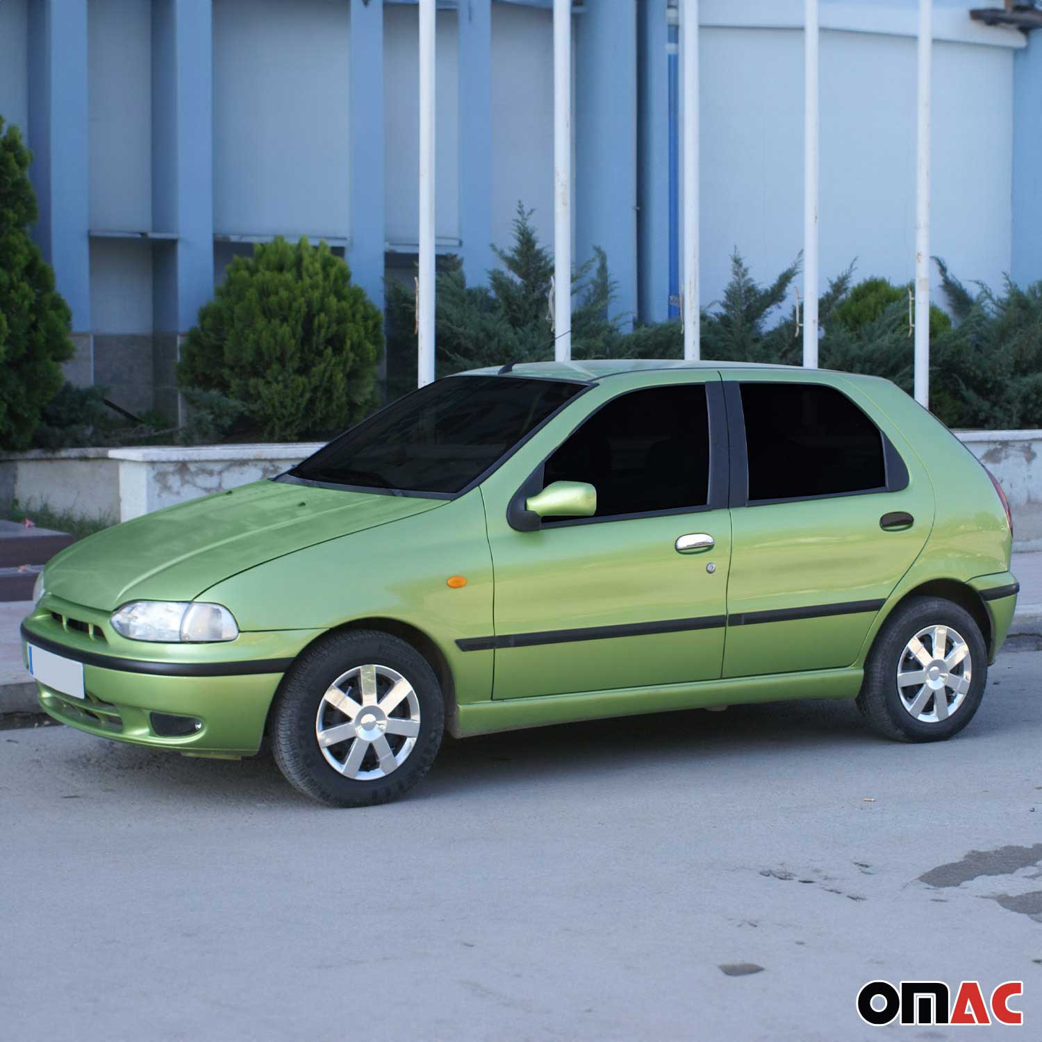 Türgriff Blende Türgriffkappen für Fiat Palio 1996-2000 Chrom Edelstahl 2tlg