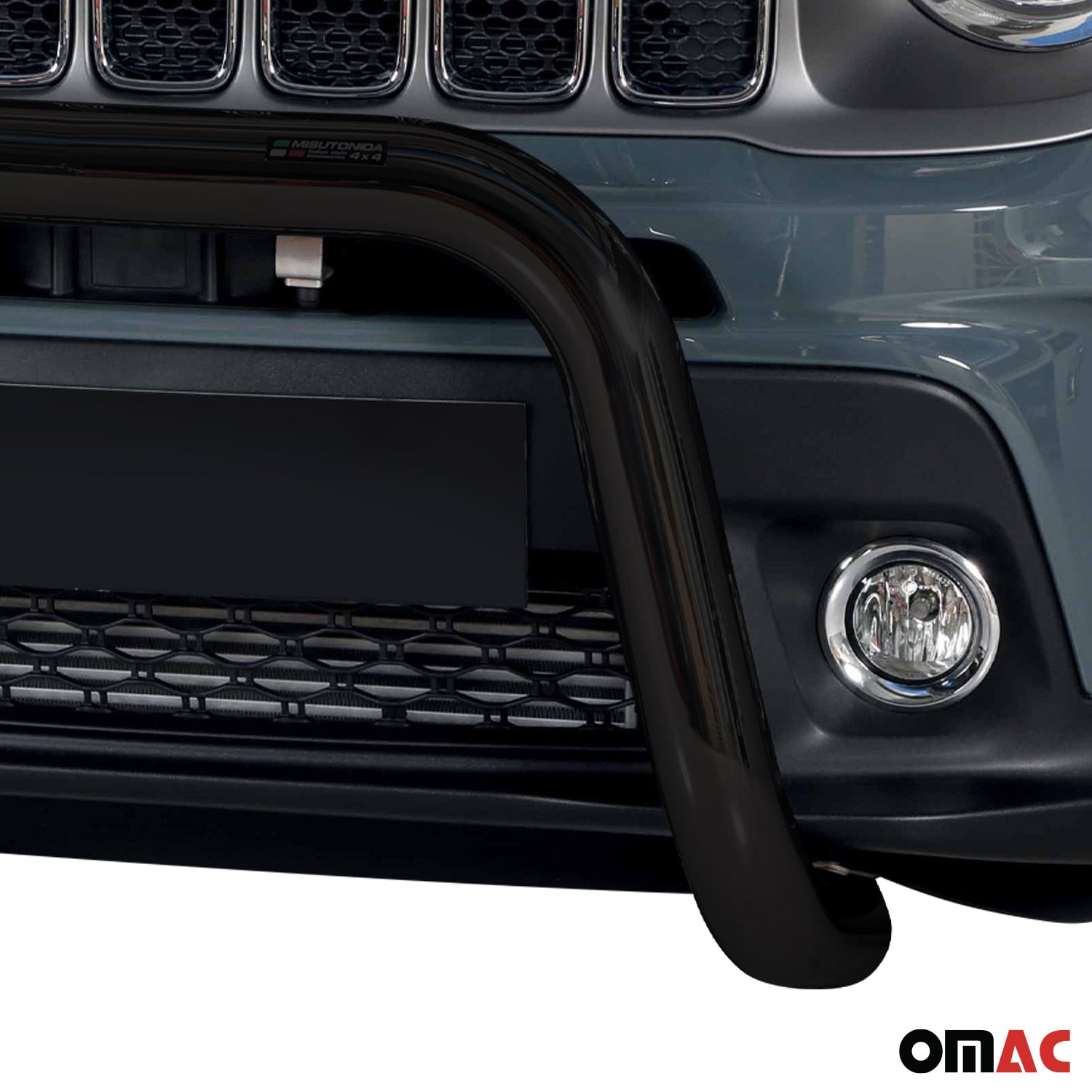 Frontbügel Frontschutzbügel für Jeep Renegade 2018-2022 ø76mm Stahl Schwarz