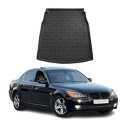 Kofferraumwanne Laderaumwanne für BMW 5er E60 E61 2003-2009 Gummi TPE Schwarz