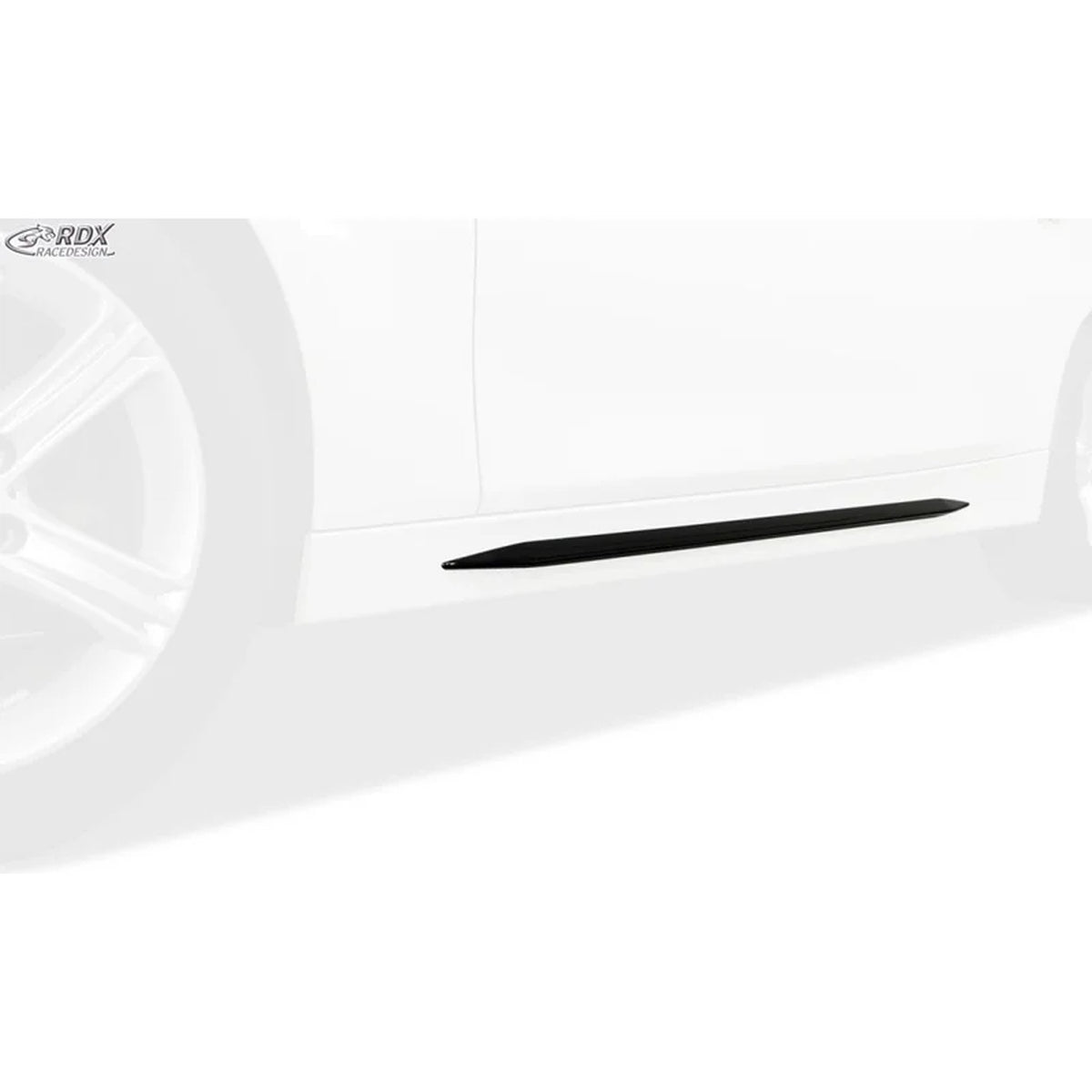 RDX Seitenschweller 'Slim' für BMW 3er F30/F31 2012- ABS Schwarz 2er-Set TÜV