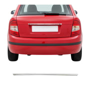 Kofferraumleiste Heckklappe Leisten für Skoda Fabia 2000-2007 Edelstahl Chrom