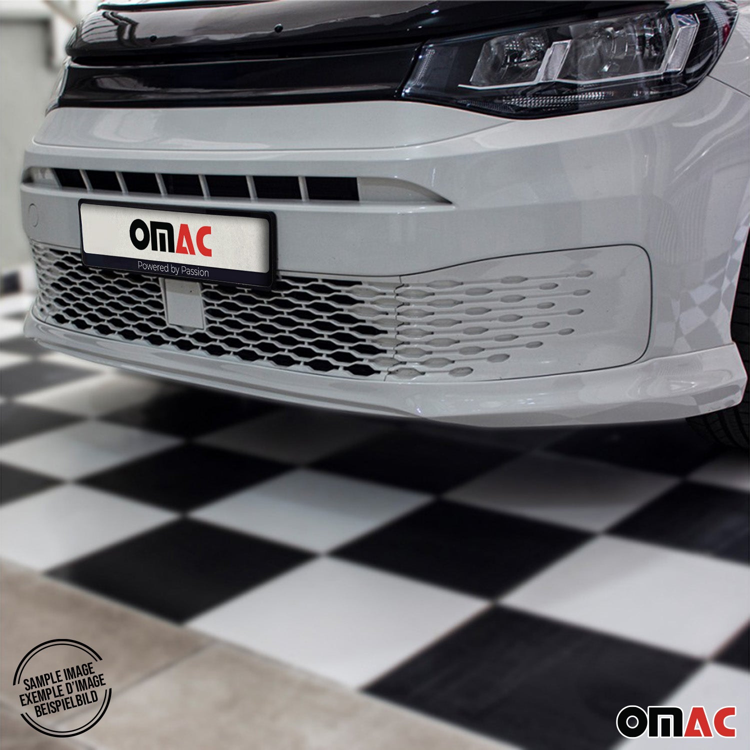 Frontspoiler Lippe Stoßstange Splitter für VW Caddy 2021-2026 Grundiert