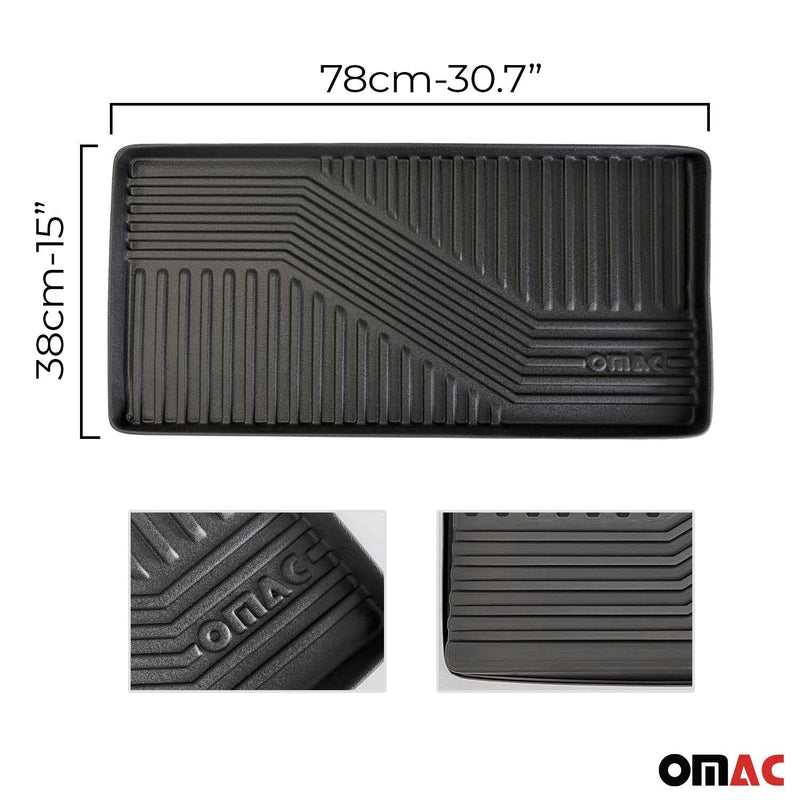 3x OMAC Schuhmatte Sauberlaufmatte Abtropfschale Napfunterlage 78x38cm Unterlage