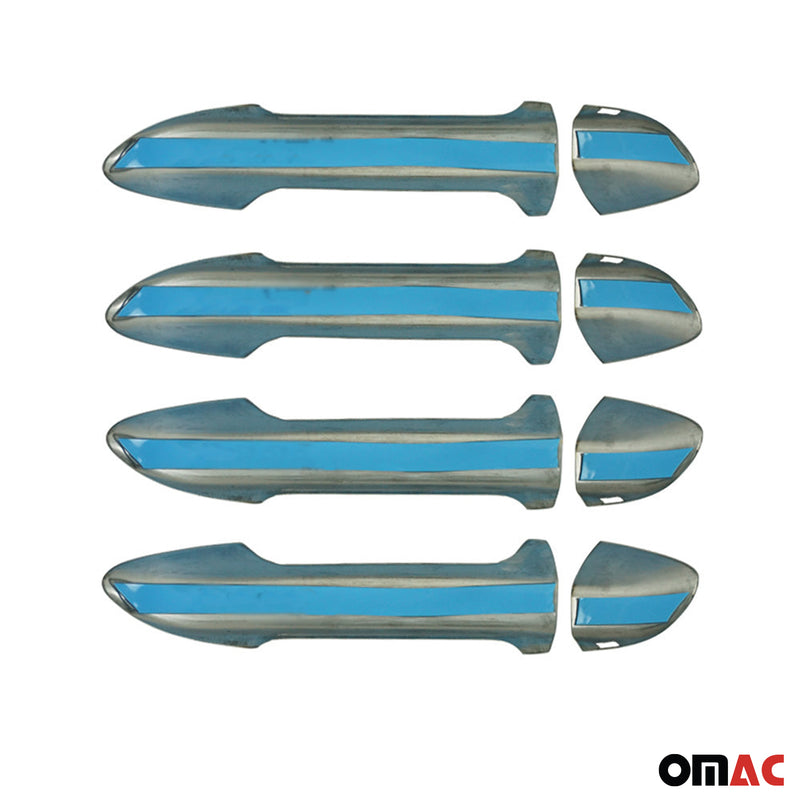 Türgriff Blende Türgriffkappen für VW Passat 2010-2015 Limo 4-Tür Edelstahl 8x