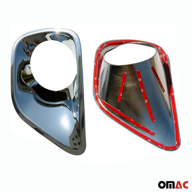 Nebelscheinwerfer Rahmen Umrandung für Toyota RAV4 2012-2020 Chrom ABS Silber 2x