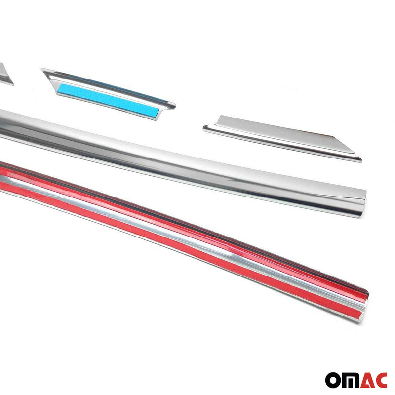 Kühlergrill Leisten Grillleisten für Nissan Primastar 2001-2014 Chrom Silber 6x