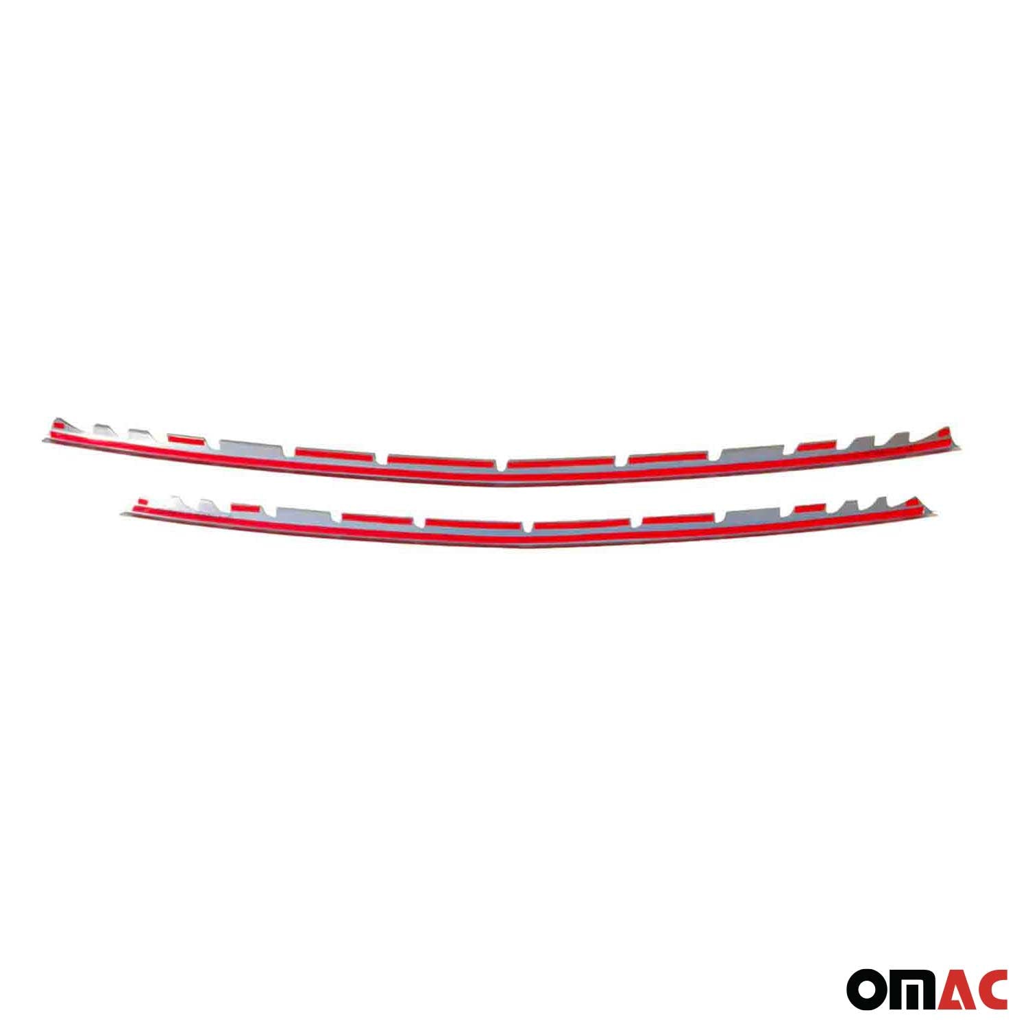 Kühlergrill Leiste Grillleisten für Mercedes Vito W447 2014-2019 Chrom 2x