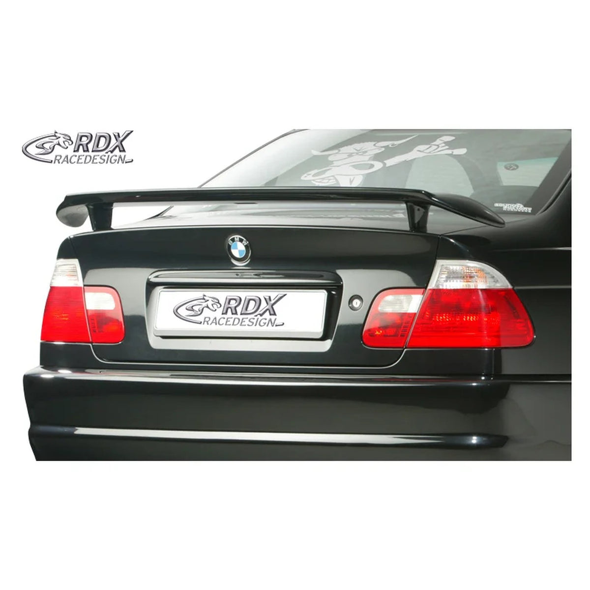 RDX Heckspoiler für BMW 3er E46 Limousine/Coupé/Cabrio High Polyurethan TÜV