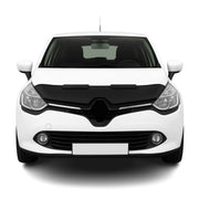 Haubenbra Steinschlagschutz Bonnet Bra für Renault Clio 2012-2019 Schwarz Halb
