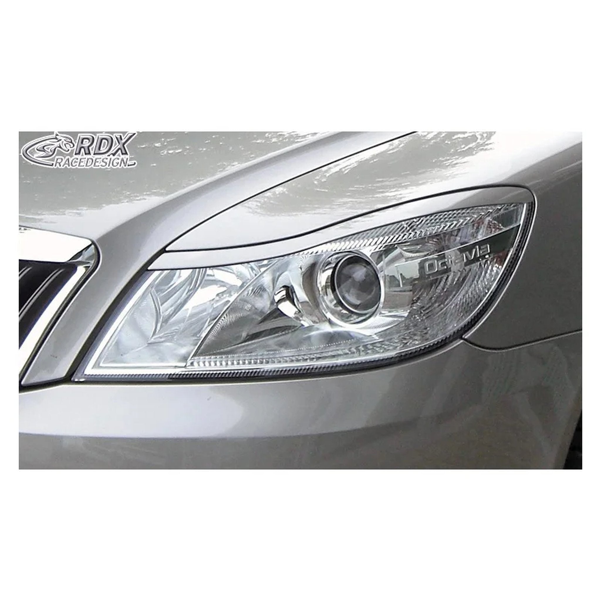 RDX Scheinwerferblenden für Skoda Octavia II Facelift 2009-2012 ABS TÜV