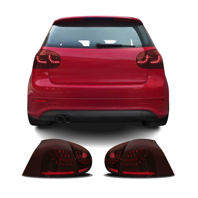 Rückleuchten für VW Golf MK5 2003-2008 dunkel/ Rot 4tlg