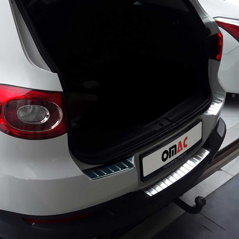 Ladekantenschutz Stoßstangenschutz für VW Tiguan 2007-2016 Chrom Gebürstet