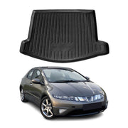 Kofferraumwanne Laderaumwanne für Honda Civic 2006-2011 Schrägheck 5tür Gummi