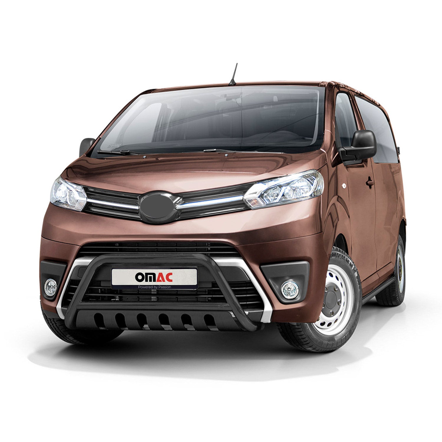 Frontbügel Frontschutzbügel für Toyota Proace 2016-2026 Edelstahl ABE Schwarz