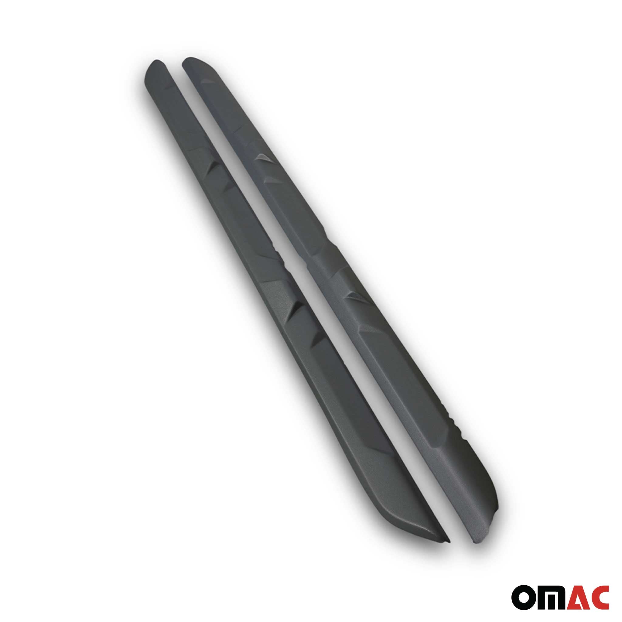 Seitenschweller Stoßstangen Side Skirts Dacia Duster mk2 2018-2024 ABS Grau 2tlg
