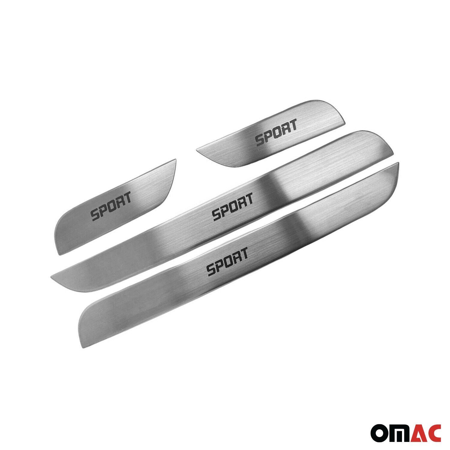 Einstiegsleisten Türschweller Sport für Volvo XC60 2017-2025 Edelstahl Silber 4x